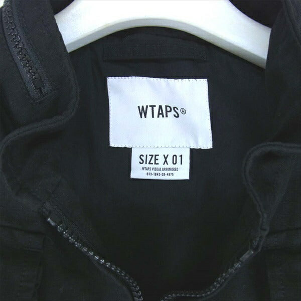 WTAPS ダブルタップス 191BRDT-JKM0219SS MODULAR JACKET RIPSTOP モジュラー ジャケット 黒系 X01【美品】【中古】