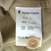 PORTER CLASSIC ポータークラシック TENCEL CARDIGAN テンセル カーディガン ノーカラー ジャケット ベージュ系 2【中古】
