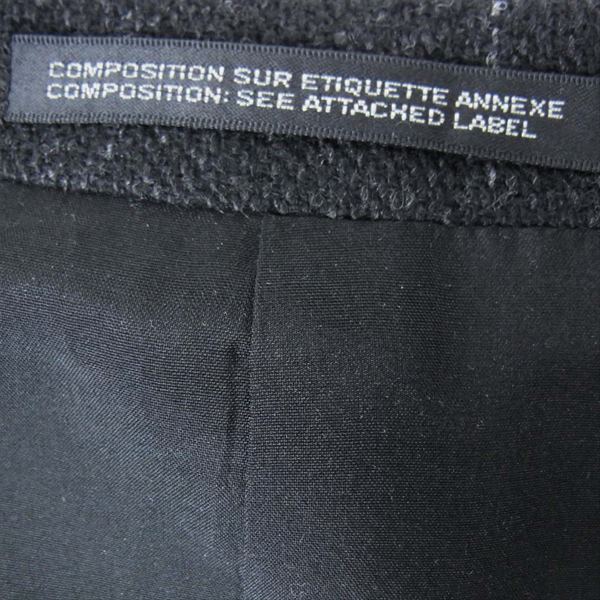 Yohji Yamamoto POUR HOMME ヨウジヤマモトプールオム 20AW HR-J26-849 内田漢字1216 リバーシブル 裏総シルク マキシ丈 コート ブラック系 3【極上美品】【中古】