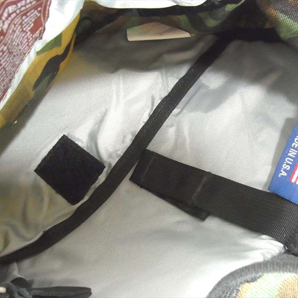 クレッターワークス カモフラ ナイロン 迷彩 バックパック リュック カーキ(オリーブグリーン)系【中古】
