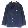 Buzz Rickson's バズリクソンズ BR11554 PEA COAT NAVAL CLOTHNG ピー コート ネイビー系 38【中古】