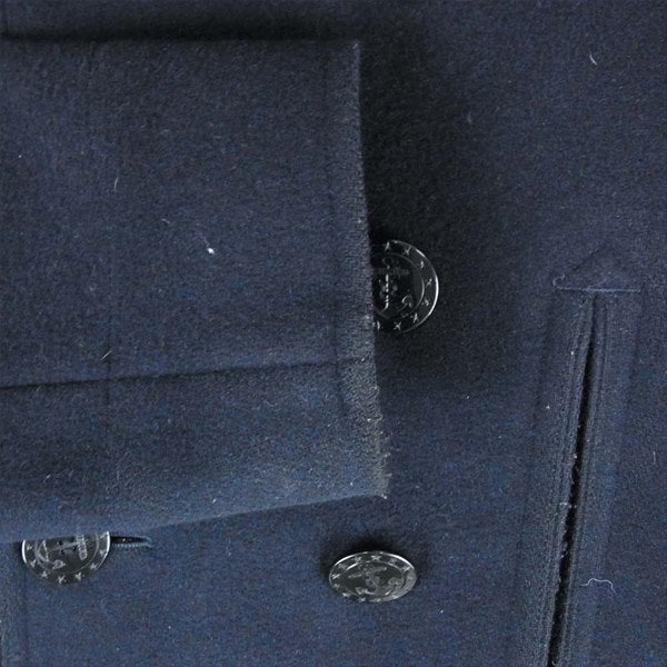 Buzz Rickson's バズリクソンズ BR11554 PEA COAT NAVAL CLOTHNG ピー コート ネイビー系 38【中古】