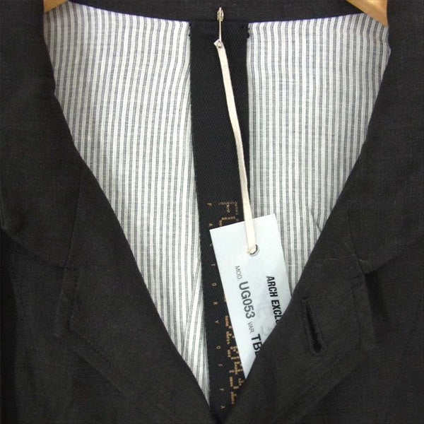 フォームデエクスプレッション UG053 CHORE JACKET ワーク チョア ジャケット 黒系 50【新古品】【未使用】【中古】