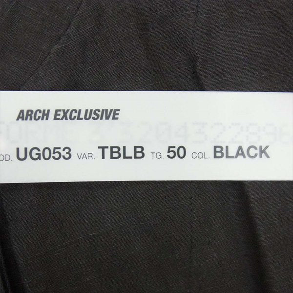 フォームデエクスプレッション UG053 CHORE JACKET ワーク チョア ジャケット 黒系 50【新古品】【未使用】【中古】