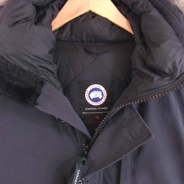 CANADA GOOSE カナダグース カナダグース CANADA GOOSE 国内正規品 3438JM R JASPER ジャスパー パーカー  ダウン ジャケット ネイビー系 XS 【即決】 ネイビー系 XS【中古】