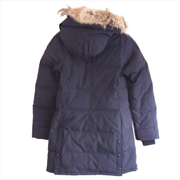 CANADA GOOSE カナダグース 国内正規品 2302JL MACKENZIE PARKA レディース マッケンジー ダウンコート ダウン ジャケット ネイビー系 L's M【極上美品】【中古】