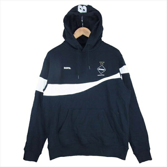 F.C.R.B. エフシーアールビー FCRB-200015 COCA-COLA COLOR BLOCK HOODIE プルオーバー 20SS パーカー ブラック系 M【中古】