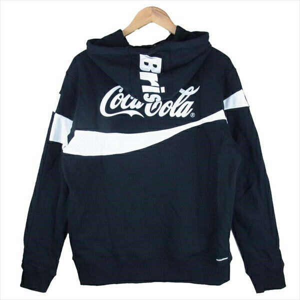 F.C.R.B. エフシーアールビー FCRB-200015 COCA-COLA COLOR BLOCK HOODIE プルオーバー 20SS パーカー ブラック系 M【中古】