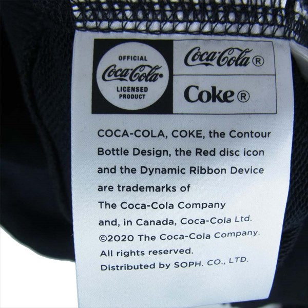 F.C.R.B. エフシーアールビー FCRB-200015 COCA-COLA COLOR BLOCK HOODIE プルオーバー 20SS パーカー ブラック系 M【中古】