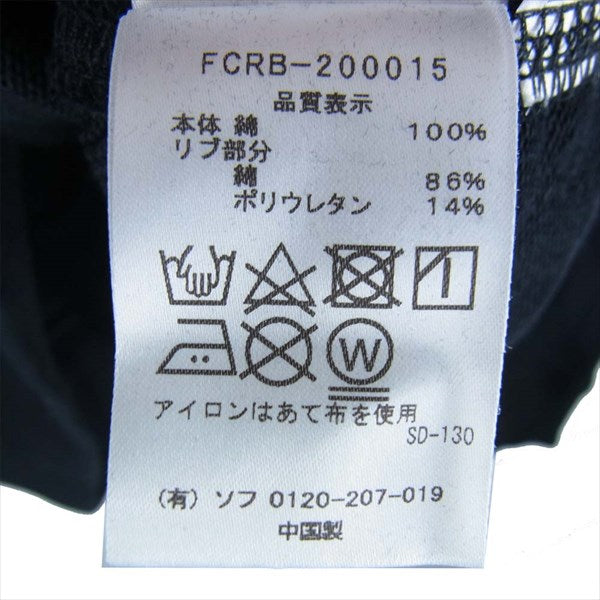 F.C.R.B. エフシーアールビー FCRB-200015 COCA-COLA COLOR BLOCK HOODIE プルオーバー 20SS パーカー ブラック系 M【中古】
