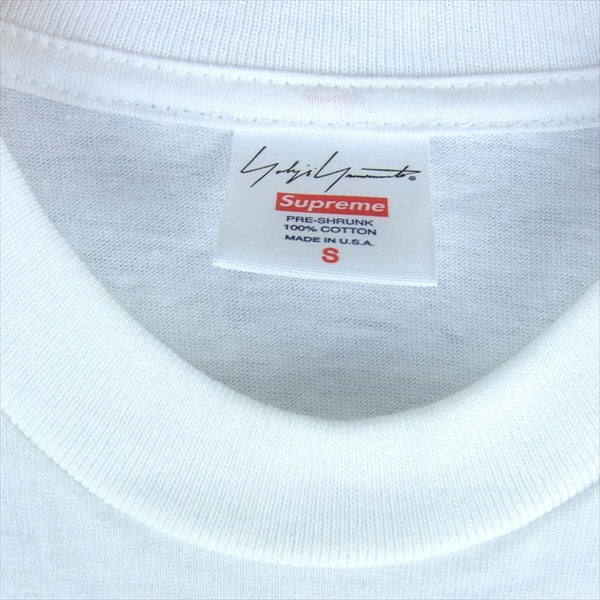 Supreme シュプリーム ヨウジヤマモト Yohji Yamamoto 納品書付 20AW This Was Tomorrow Tee 半袖 Tシャツ ホワイト系 S【新古品】【未使用】【中古】
