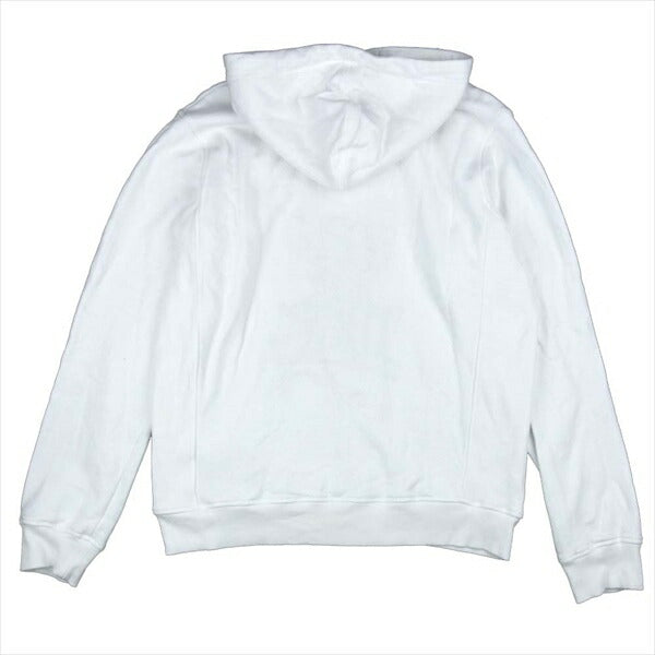 DIOR HOMME ディオールオム 国内正規品 ショーンステューシー Shawn Stussy 033J646A0531 メッセージ 刺繍 プルオーバー パーカー ホワイト系 L【中古】