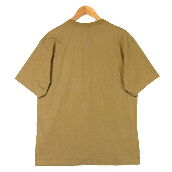 THE NORTH FACE ノースフェイス 国内正規品 NT81838 BOX LOGO TEE 半袖 Tシャツ カーキ(サンドベージュ)系 XL【中古】