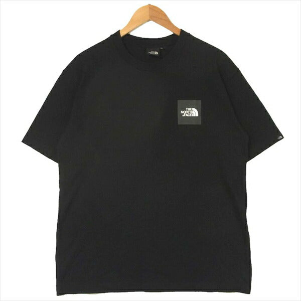 THE NORTH FACE ノースフェイス 国内正規品 NT81838 BOX LOGO TEE コットン 半袖 Tシャツ ブラック系 XL【中古】