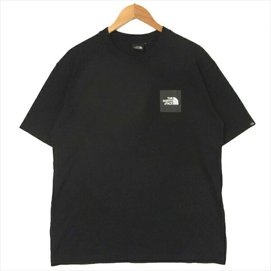 THE NORTH FACE ノースフェイス 国内正規品 NT81838 BOX LOGO TEE コットン 半袖 Tシャツ ブラック系 XL【中古】