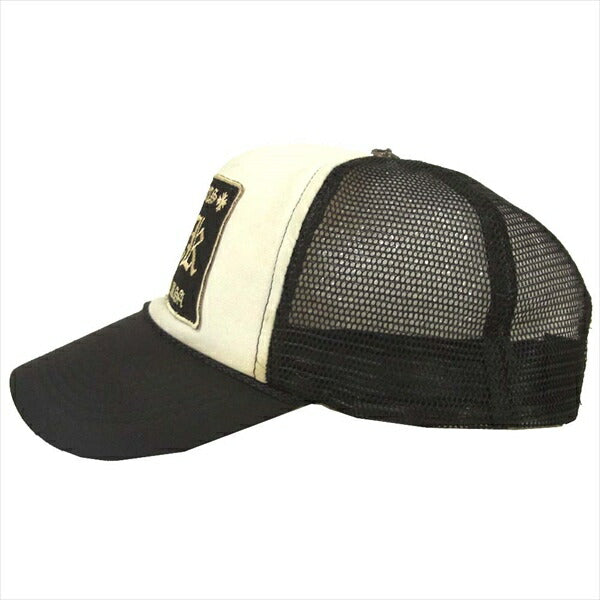 CHROME HEARTS クロムハーツ（原本無） FUCK メッシュ トラッカー ロゴ キャップ ブラック系 4【中古】