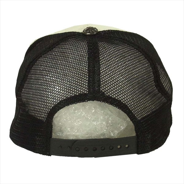 CHROME HEARTS クロムハーツ（原本無） FUCK メッシュ トラッカー ロゴ キャップ ブラック系 4【中古】