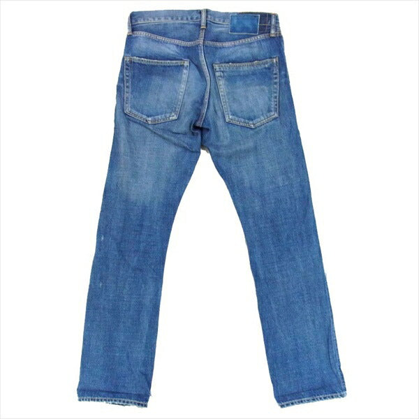 VISVIM ビズビム 0117105005017 SOCIAL SCLPTR 01 SLIM DMGD-12 スリム ダメージ デニム パンツ インディゴブルー系 W30【美品】【中古】