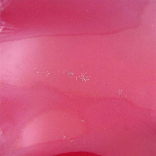 COACH コーチ エナメル ショルダー バッグ レディース トートバッグ ピンク系  ピンク系【中古】