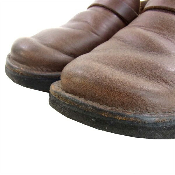 オーロラシューカンパニー Middle English ミドル イングリッシュ レザー レディース シューズ ブラウン系 6.5【中古】