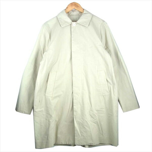 YAECA ヤエカ 15502 15SS ステンカラー レディース コート ベージュ系 M【中古】