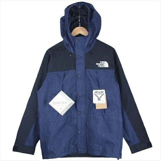 THE NORTH FACE ノースフェイス 国内正規品 NP12032 Mountain Light Denim Jacket マウンテンライト デニム ジャケット ネイビー系 M【新古品】【未使用】【中古】