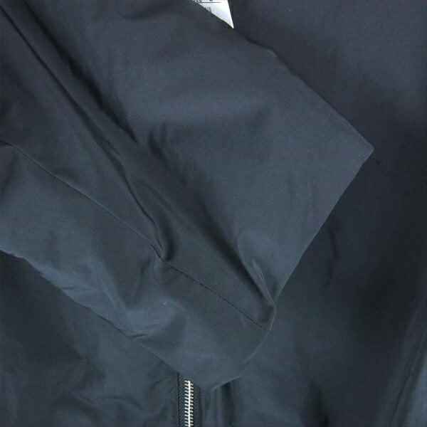 wjk ダブルジェイケイ 118454002 マイクロファイバー ナイロン ボリュームネック スタンド ロング コート ブラック系 ２【新古品】【未使用】【中古】