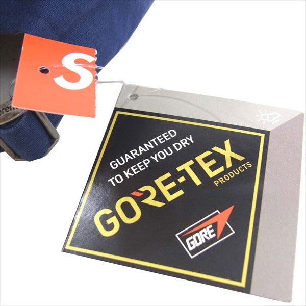 Supreme シュプリーム 20AW GORE-TEX S Logo 6-Panel ゴアテックス ロゴ 刺繍 キャップ 帽子 ネイビー系【新古品】【未使用】【中古】