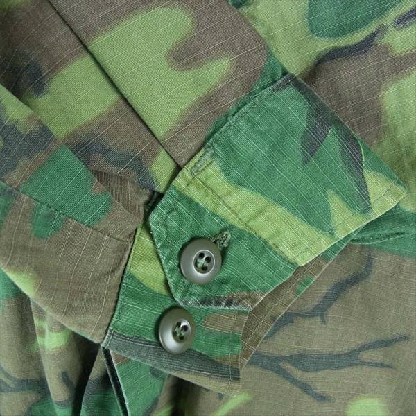 USアーミー 8415-945-7653 DSA 100-69-C-1723 60s ERDL ジャングル ファティーグ ミリタリージャケット マルチカラー系 S【中古】