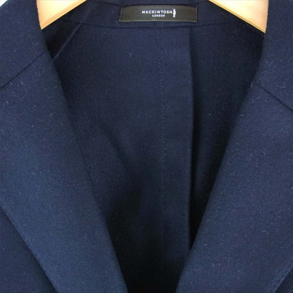 Mackintosh マッキントッシュ G1D86-263-29 2B ウール フランネル ジャケット ネイビー系 40R【新古品】【未使用】【中古】