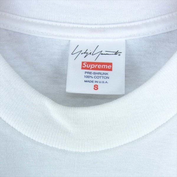 Supreme シュプリーム × ヨウジヤマモト Yohji Yamamoto 納品書付 20AW Game Over Tee Tシャツ ホワイト系 S【新古品】【未使用】【中古】