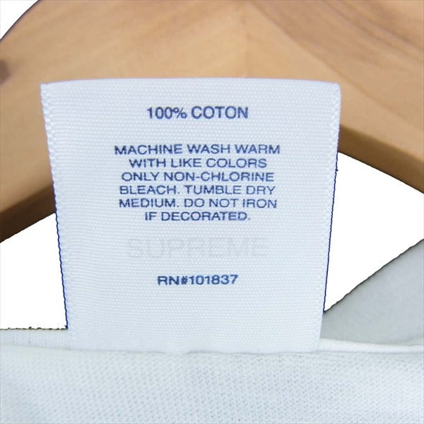 Supreme シュプリーム × ヨウジヤマモト Yohji Yamamoto 納品書付 20AW Game Over Tee Tシャツ ホワイト系 S【新古品】【未使用】【中古】