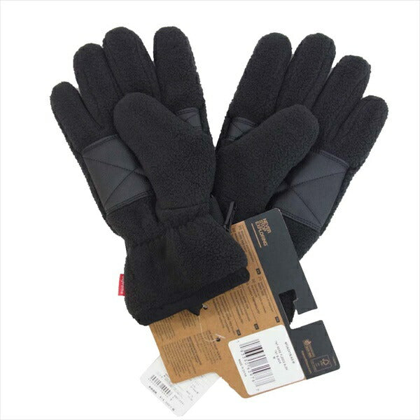 Supreme シュプリーム × ノースフェイス THE NORTH FACE 20SS RTG Fleece Gloves グローブ 手袋 ブラック系 M【新古品】【未使用】【中古】