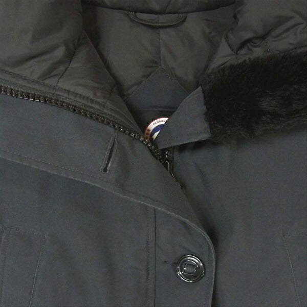CANADA GOOSE カナダグース 国内正規品 99c5019 BRONTE PARKA ブロンテ パーカー ダウン ジャケット ダークグレー系 S【中古】
