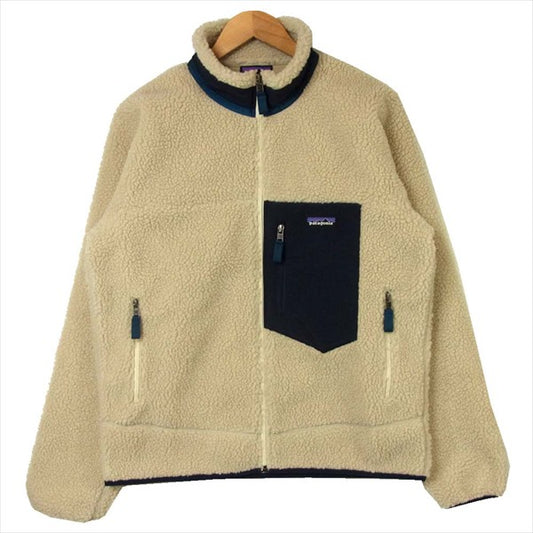 patagonia パタゴニア 19年製 23056 Classic Retro X jacket クラシック レトロ フリース ジャケット ベージュ系 M【新古品】【未使用】【中古】