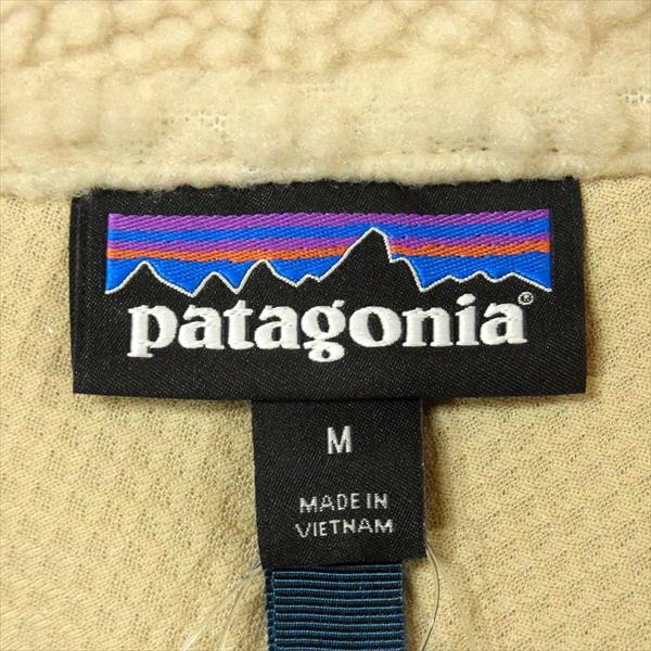 patagonia パタゴニア 19年製 23056 Classic Retro X jacket クラシック レトロ フリース ジャケット ベージュ系 M【新古品】【未使用】【中古】