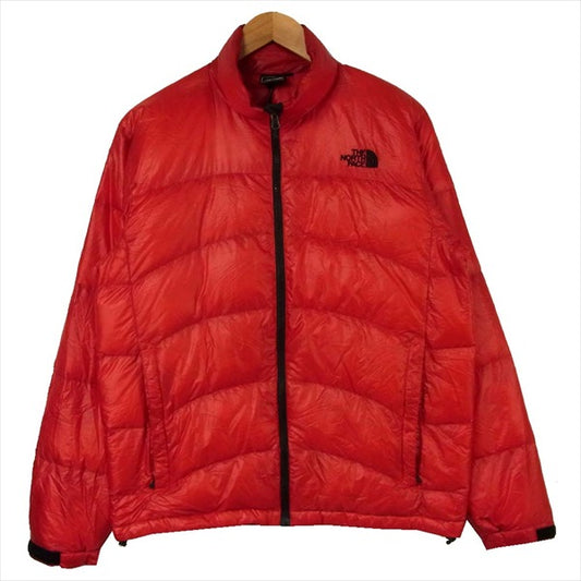 THE NORTH FACE ノースフェイス ND18900 国内正規品 ACONCAGUA JACKET アコンカグア ダウン ジャケット レッド系 M【中古】