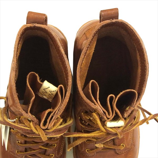 VISVIM ビズビム 0118102002006 ZERMATT BOOTS-FOLK HORSEHIDE 馬革 ツェルマット ワークブーツ ブラウン系 US11【中古】