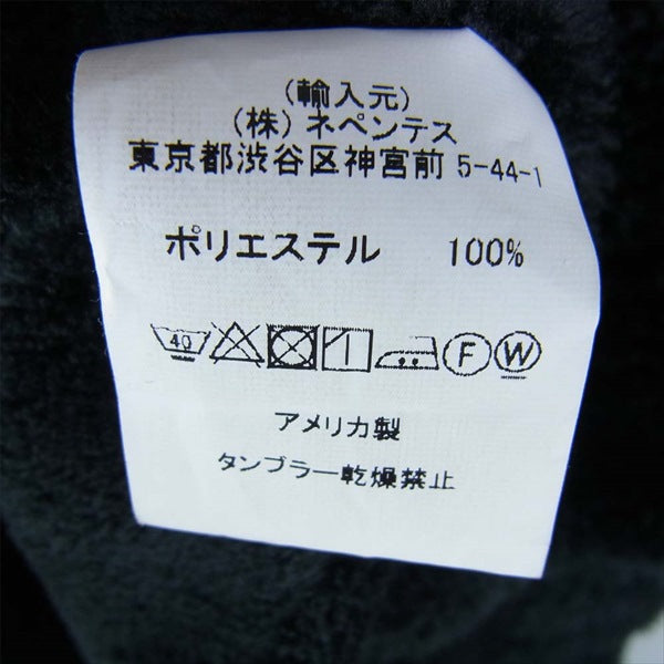 Engineered Garments エンジニアードガーメンツ USA製 フリース ファー ジャケット ブラック系 S【中古】