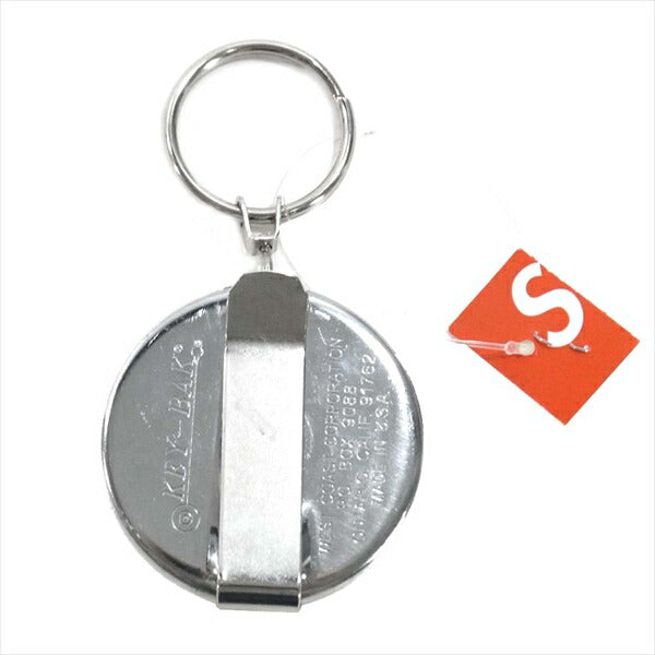 Supreme シュプリーム 未使用 KEY-BAK 20AW Retractable Keychain リトラクタブルキーチェーン シルバー【極上美品】【中古】