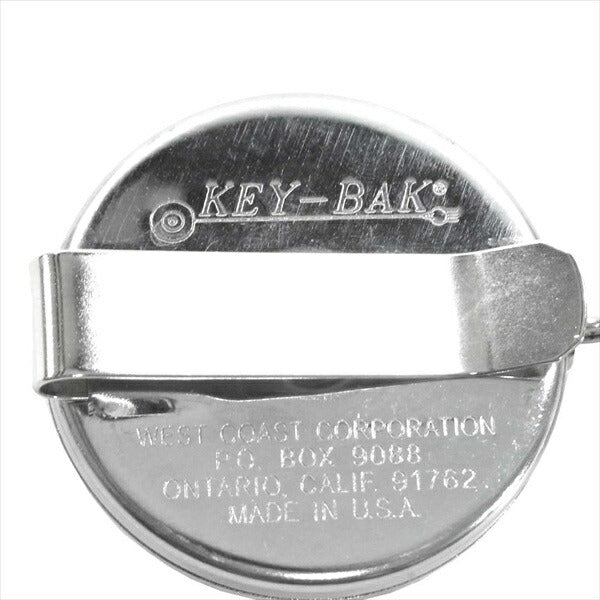 Supreme シュプリーム 未使用 KEY-BAK 20AW Retractable Keychain リトラクタブルキーチェーン シルバー【極上美品】【中古】