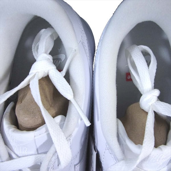 Supreme シュプリーム × ナイキ NIKE 国内正規品 20SS CU9225-100 AIR FORCE 1 LOW エアフォース 1 スニーカー ホワイト系 28cm【新古品】【未使用】【中古】