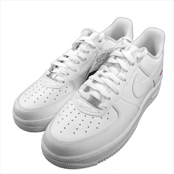 Supreme シュプリーム × ナイキ NIKE 国内正規品 20SS CU9225-100 AIR FORCE 1 LOW エアフォース 1 スニーカー ホワイト系 28cm【新古品】【未使用】【中古】