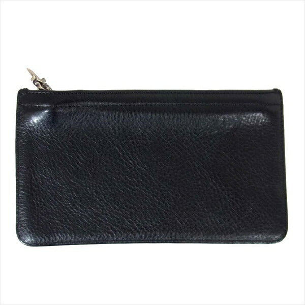 CHROME HEARTS クロムハーツ（原本有） 国内正規店原本付属 ZPR CHANGE PURSE ジッパー チェンジパース ダガージップ コインケース 財布 黒系【中古】