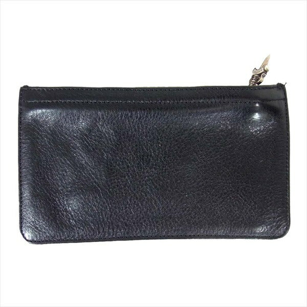 CHROME HEARTS クロムハーツ（原本有） 国内正規店原本付属 ZPR CHANGE PURSE ジッパー チェンジパース ダガージップ コインケース 財布 黒系【中古】