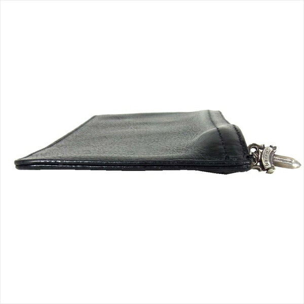 CHROME HEARTS クロムハーツ（原本有） 国内正規店原本付属 ZPR CHANGE PURSE ジッパー チェンジパース ダガージップ コインケース 財布 黒系【中古】