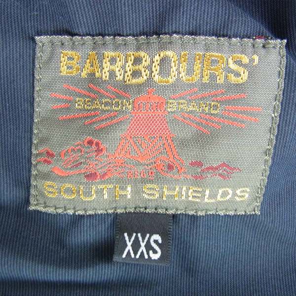 Barbour バブアー 1601010 SOUTH SHIELDS サウスシールド ジャケット ネイビー系 XXS【美品】【中古】