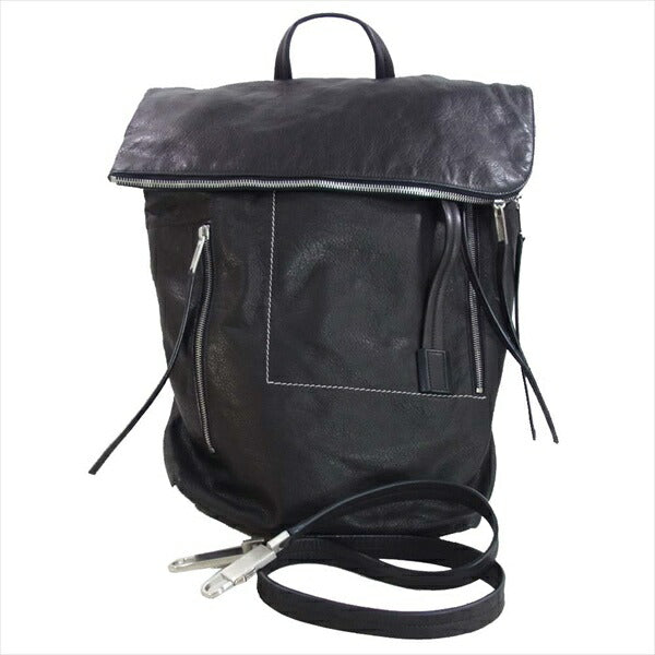 Rick Owens リックオウエンス 19SS MEDIUM SHOULDER DUFFLE ショルダー ダッフル バッグ 黒系【極上美品】【中古】