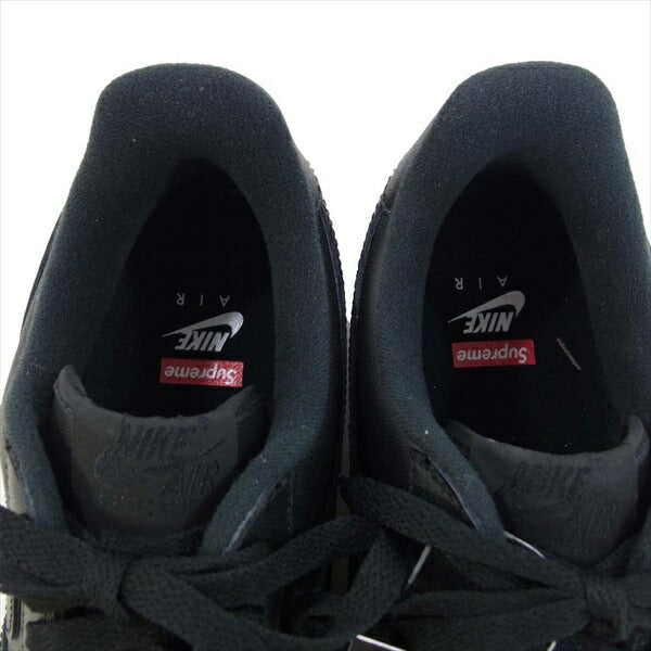 Supreme シュプリーム × NIKE ナイキ 20SS CU9225-001 AIR FORCE 1 LOW エアフォース スニーカー ブラック系 27.5cm【新古品】【未使用】【中古】