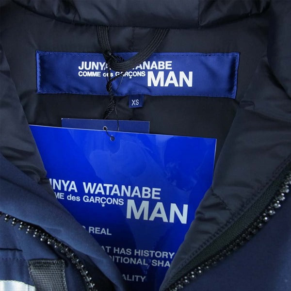 CANADA GOOSE カナダグース 国内正規品 ジュンヤワタナベコムデギャルソン JUNYA WATANABE COMME des GARCONS WD-J401 ジャケット ネイビー系 xs【極上美品】【中古】